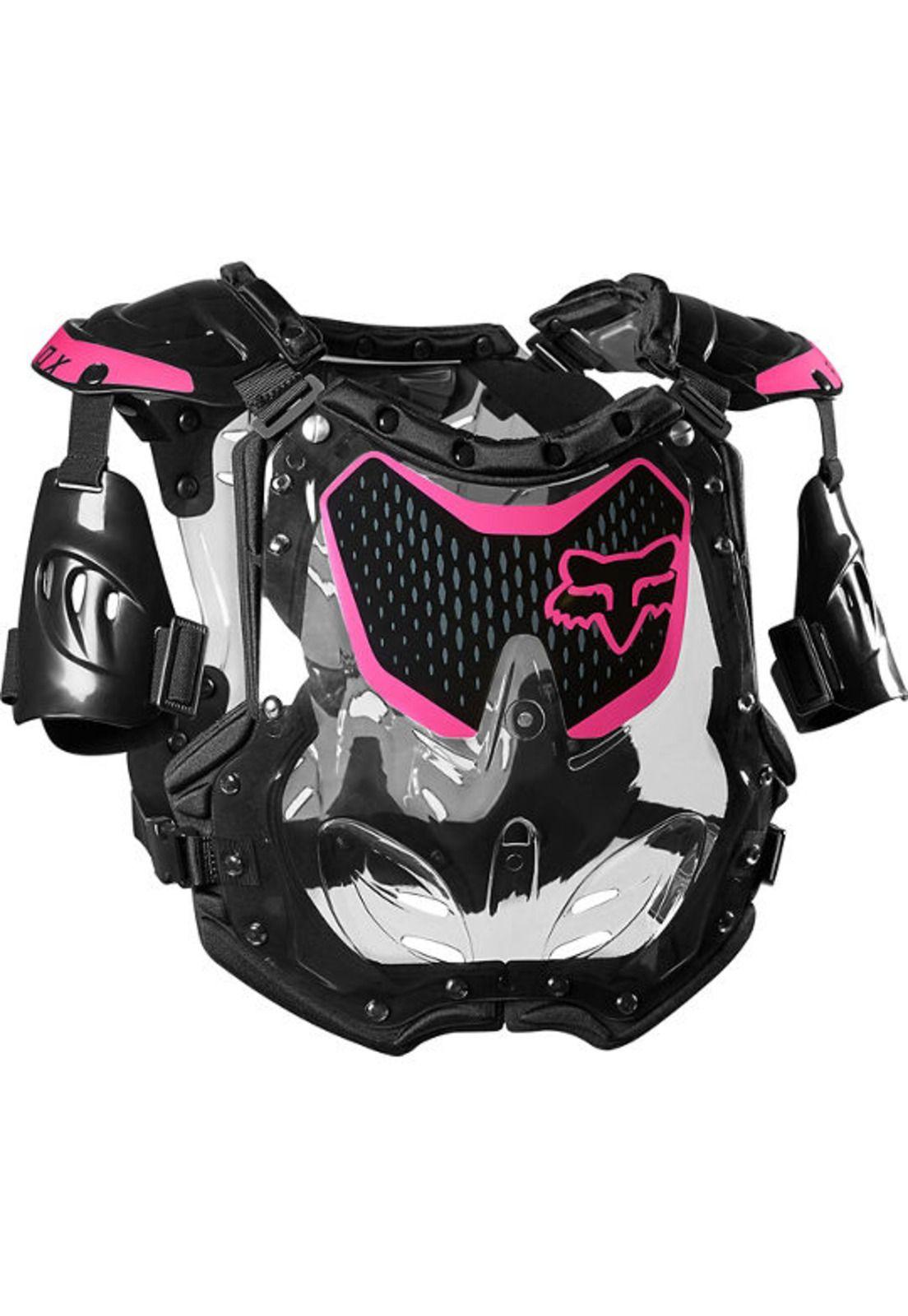 Jofa Moto Mujer R3 S/M Negro/Rosado Fox-0