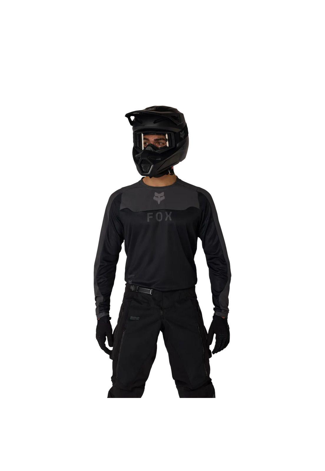 Polera Moto Ranger Off-Road Negro Fox-2