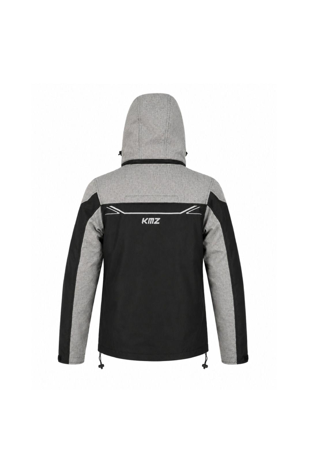 Chaqueta Moto Calle Everest Soft Shell Gris KMZ-2