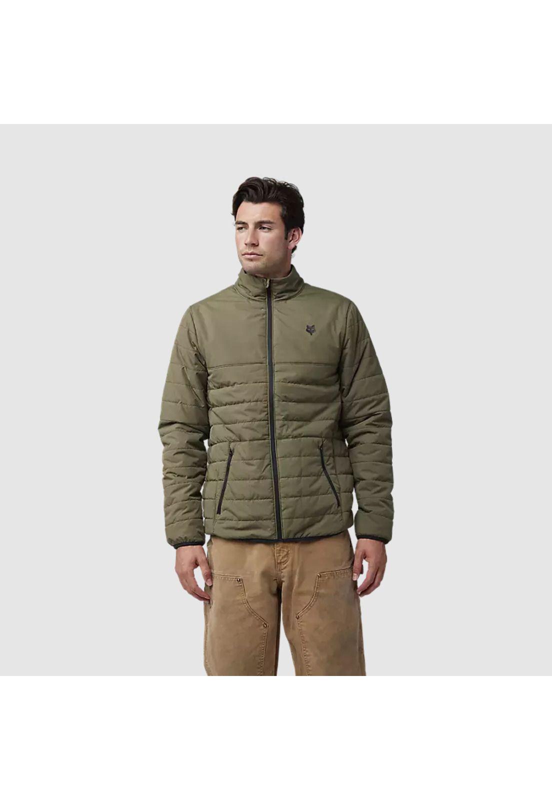 Chaqueta Lifestyle Howell Puffy Verde Oliva Fox-0
