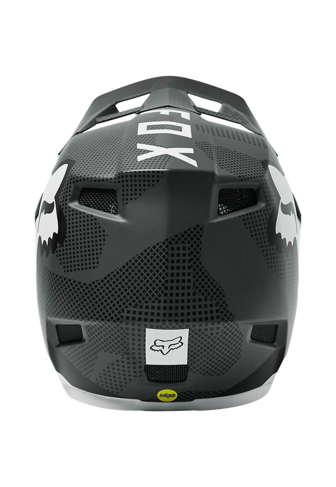 Casco Bicicleta Rampage Comp Camo Negro Fox-3