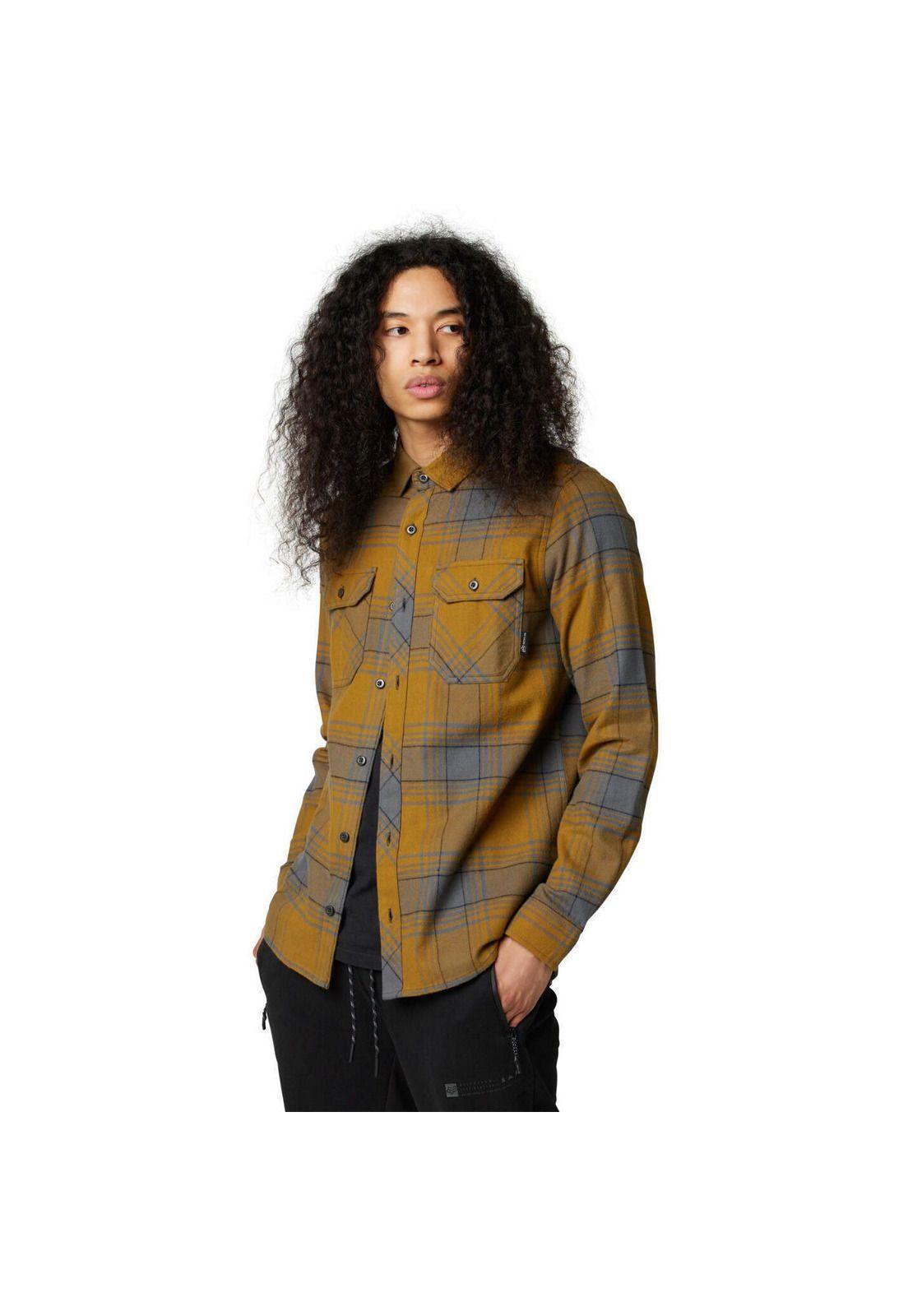 Camisa Lifestyle Traildust 2.0 Cafe Fox-1