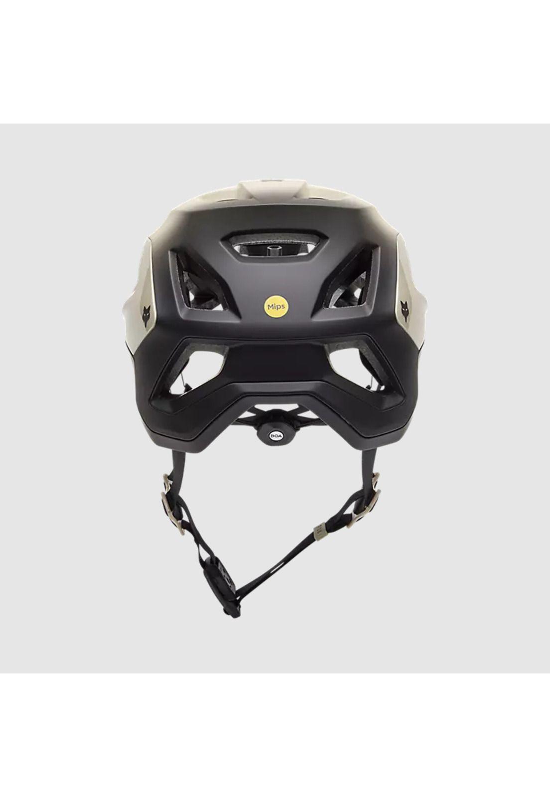 Casco Bicicleta New Speedframe Pro Backfade Crema Fox-3