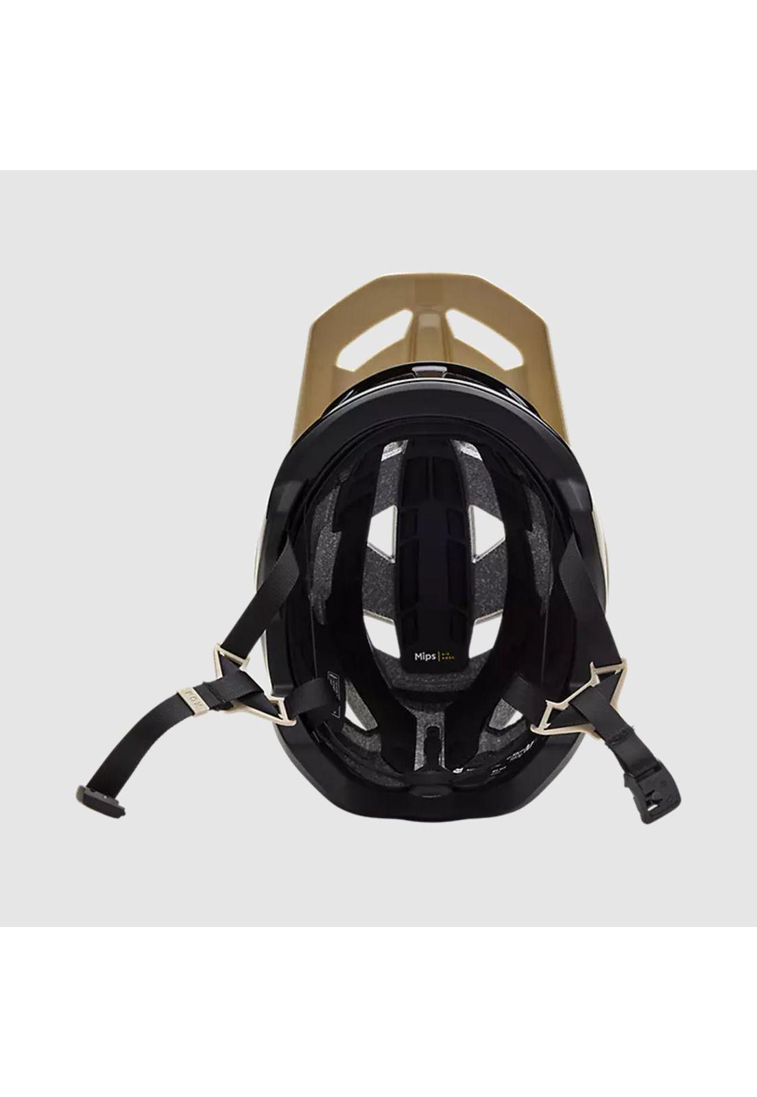 Casco Bicicleta New Speedframe Pro Backfade Crema Fox-4
