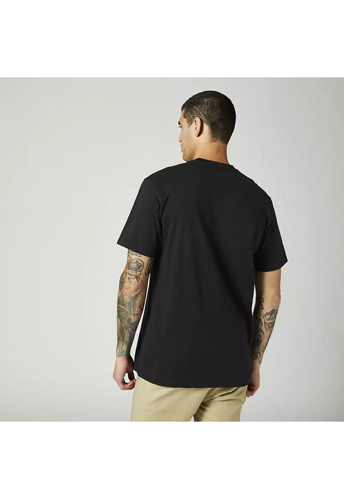 Polera Lifestyle Premium HondaNegro Fox-3