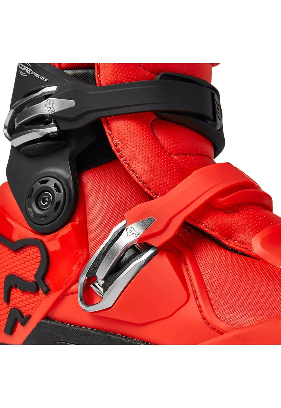 Botas Moto Motion Rojo Fox-5