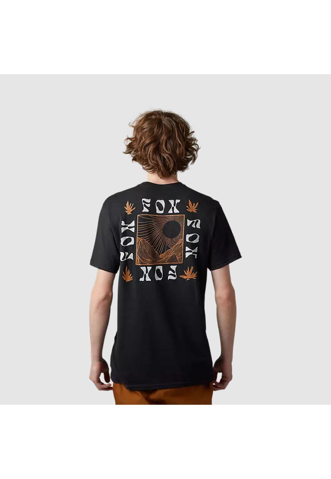 Polera Lifestyle Hinkley Negro Fox-2