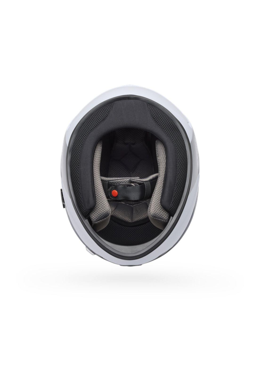 Casco Moto Qualifier Clip Blanco Bell-3
