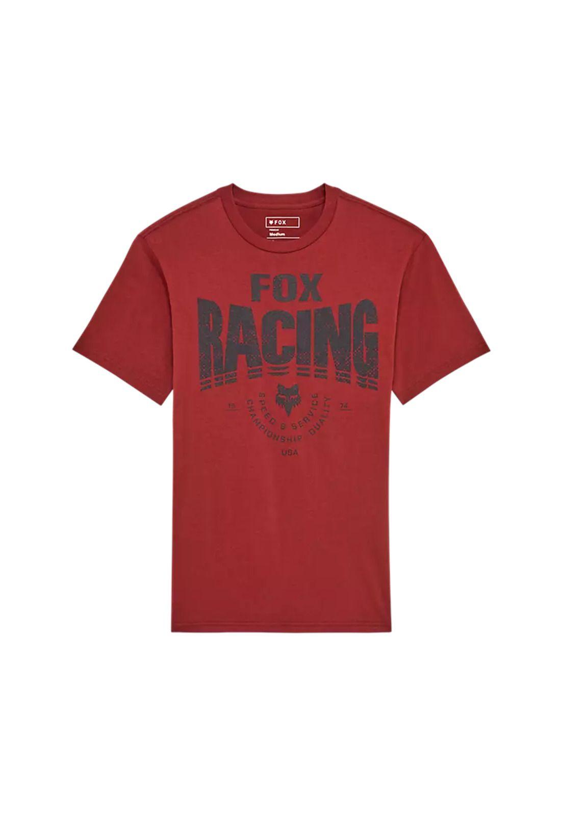 Polera Lifestyle Tread Premium Rojo Fox-0