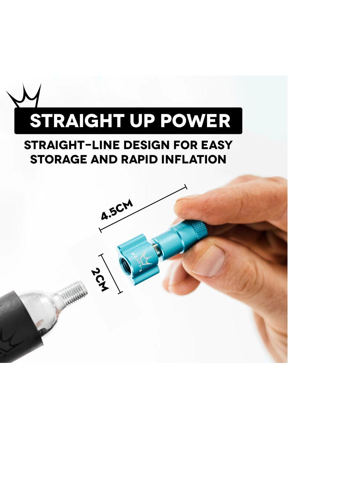 Kit CO2 para Inflado Neumaticos 25G Plata Peaty´s-3