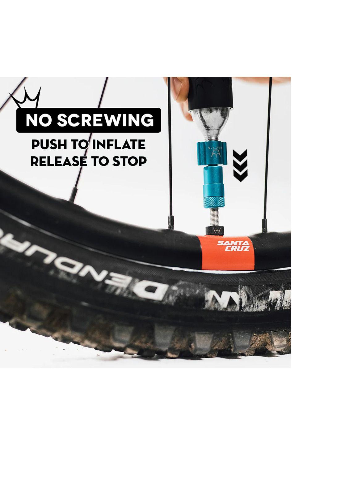 Kit CO2 para Inflado Neumaticos 25G Plata Peaty´s-4