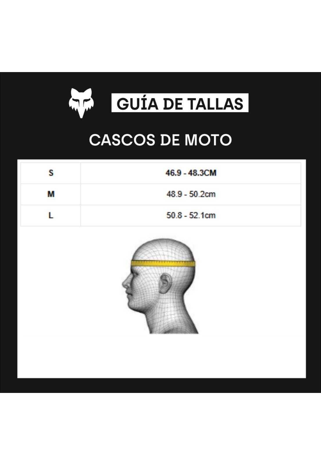 Casco Moto Niño V1 Toxsyk Negro/Celeste Fox-6