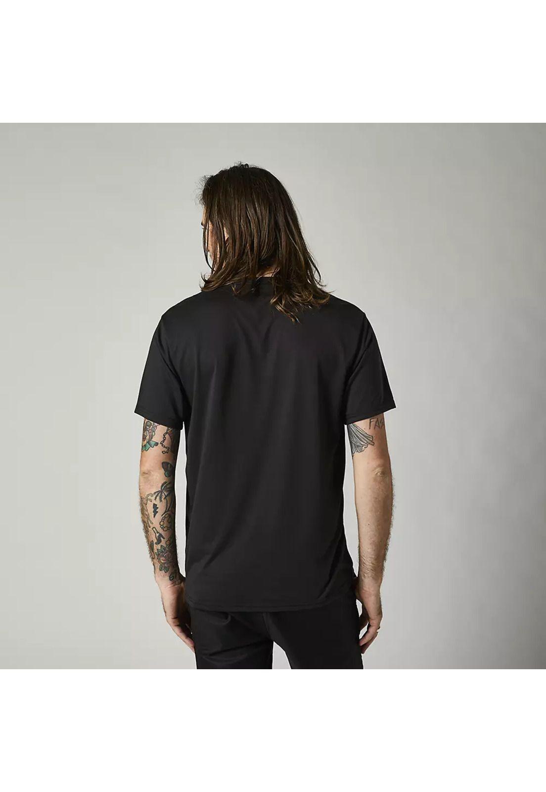 Polera Lifestyle Secret Sesh Negro Fox-2