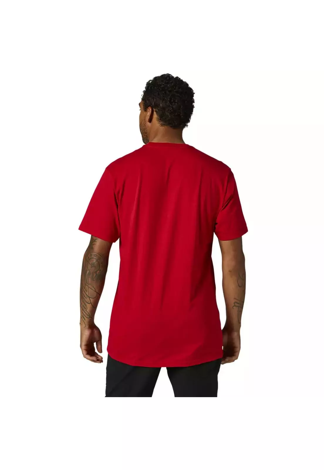 Polera Lifestyle Pinnacle Rojo/Negro Fox-2