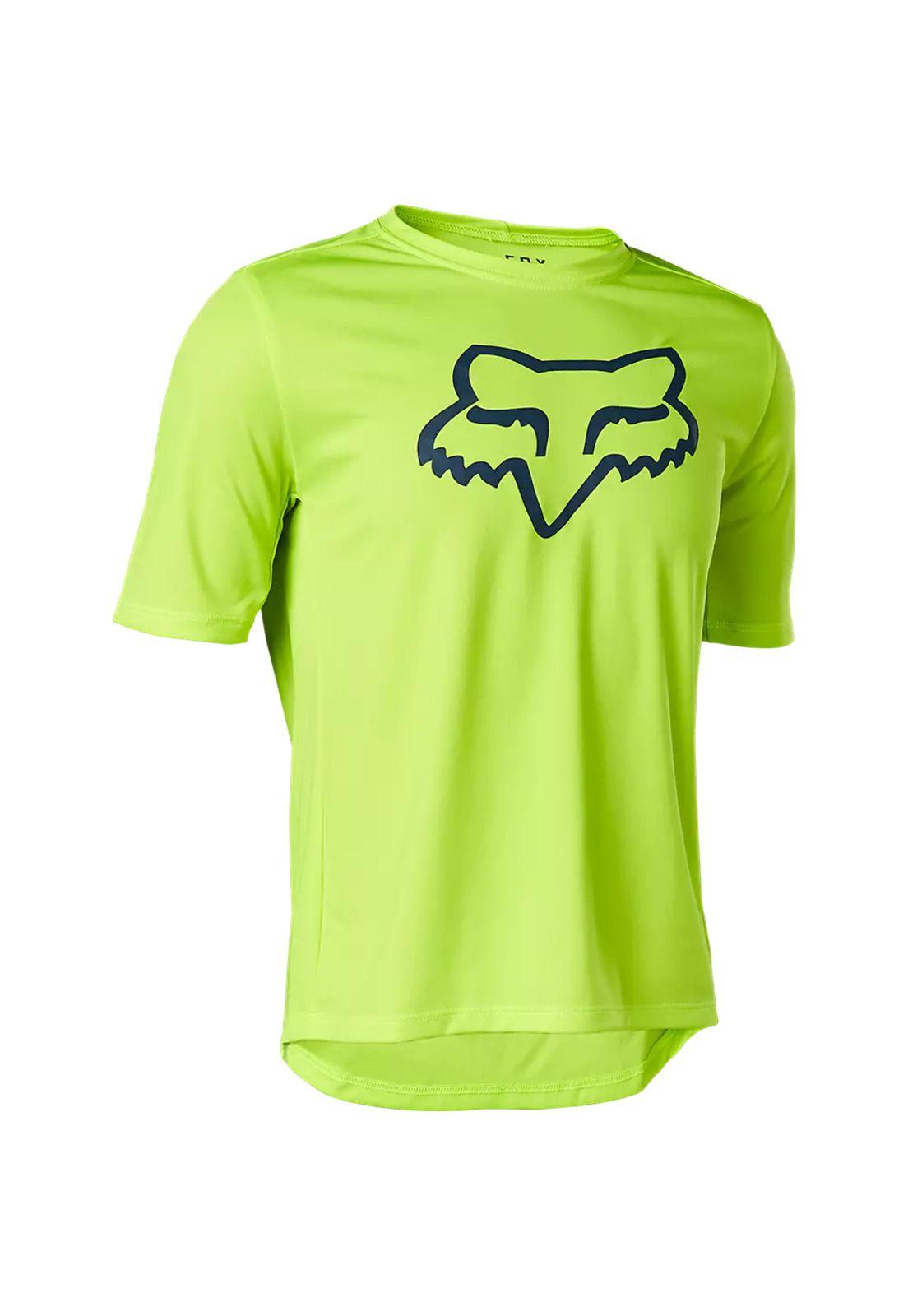 Polera Bicicleta Niño Ranger Amarillo Fox-0