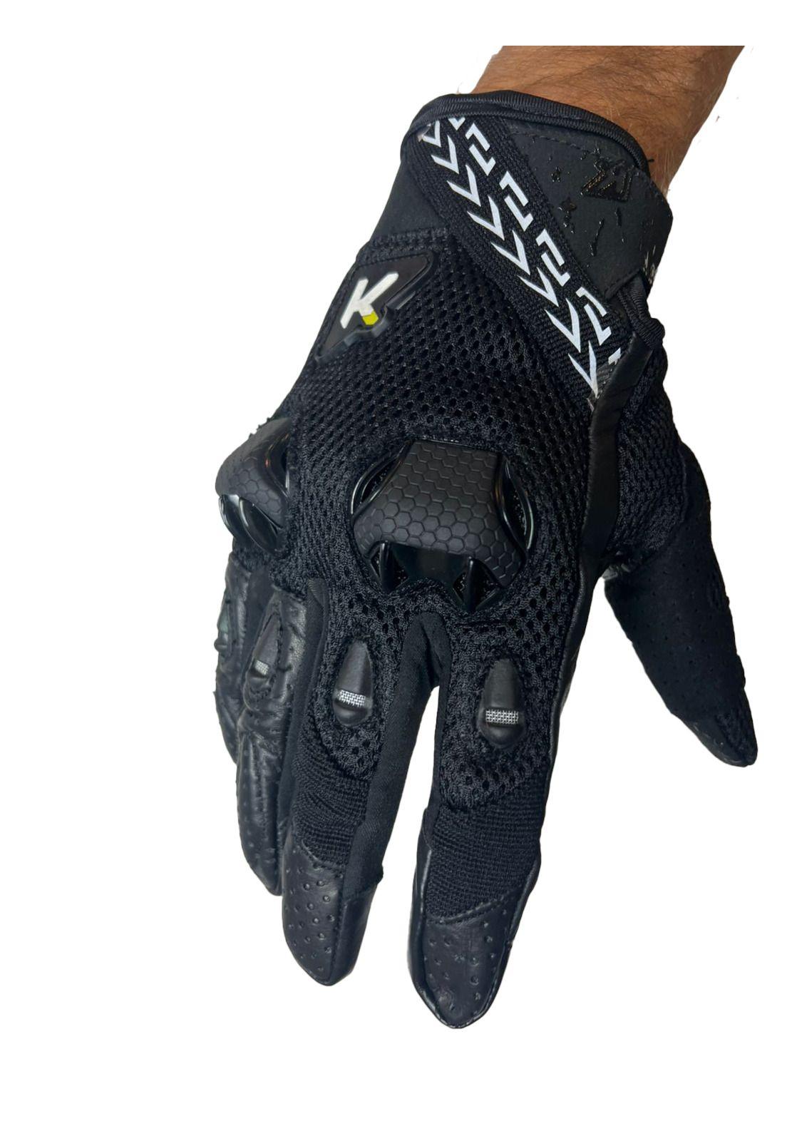 Guantes Moto Calle Amara Negro KMZ-0