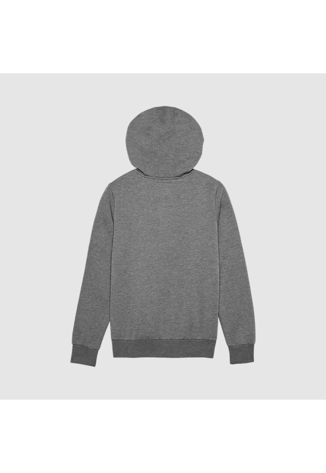 Poleron Lifestyle Mujer Absolute Gris Fox-1