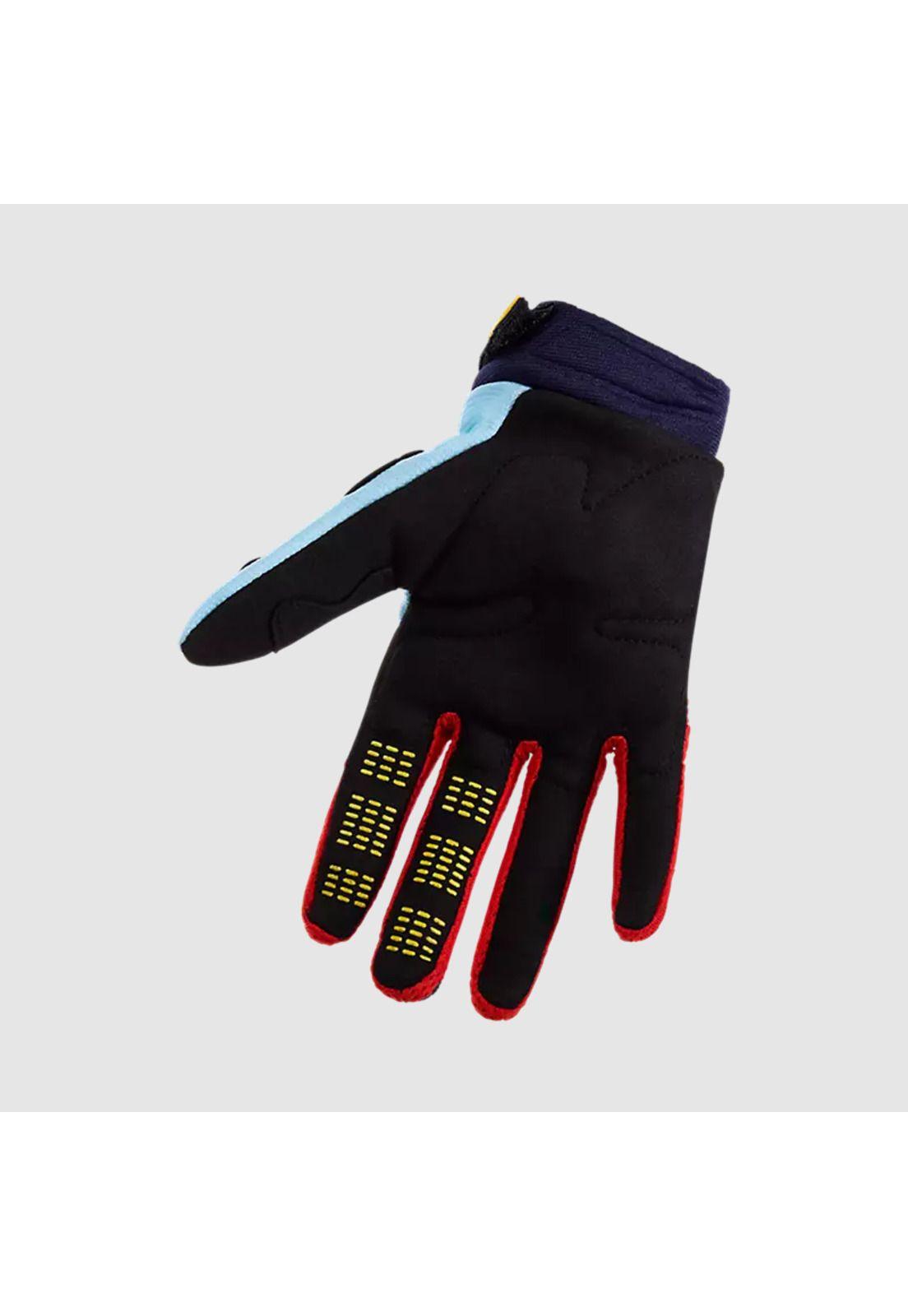 Guantes Moto Niño 180 Elevated Azul Fox-1