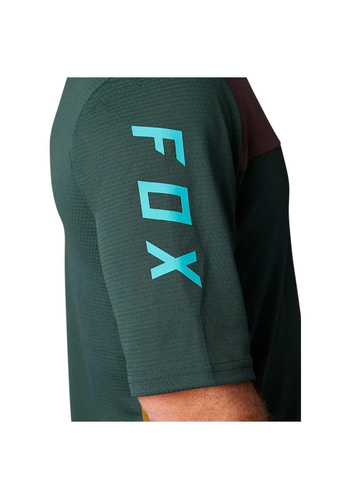 Polera Bicicleta Defend Esmeralda Fox-3