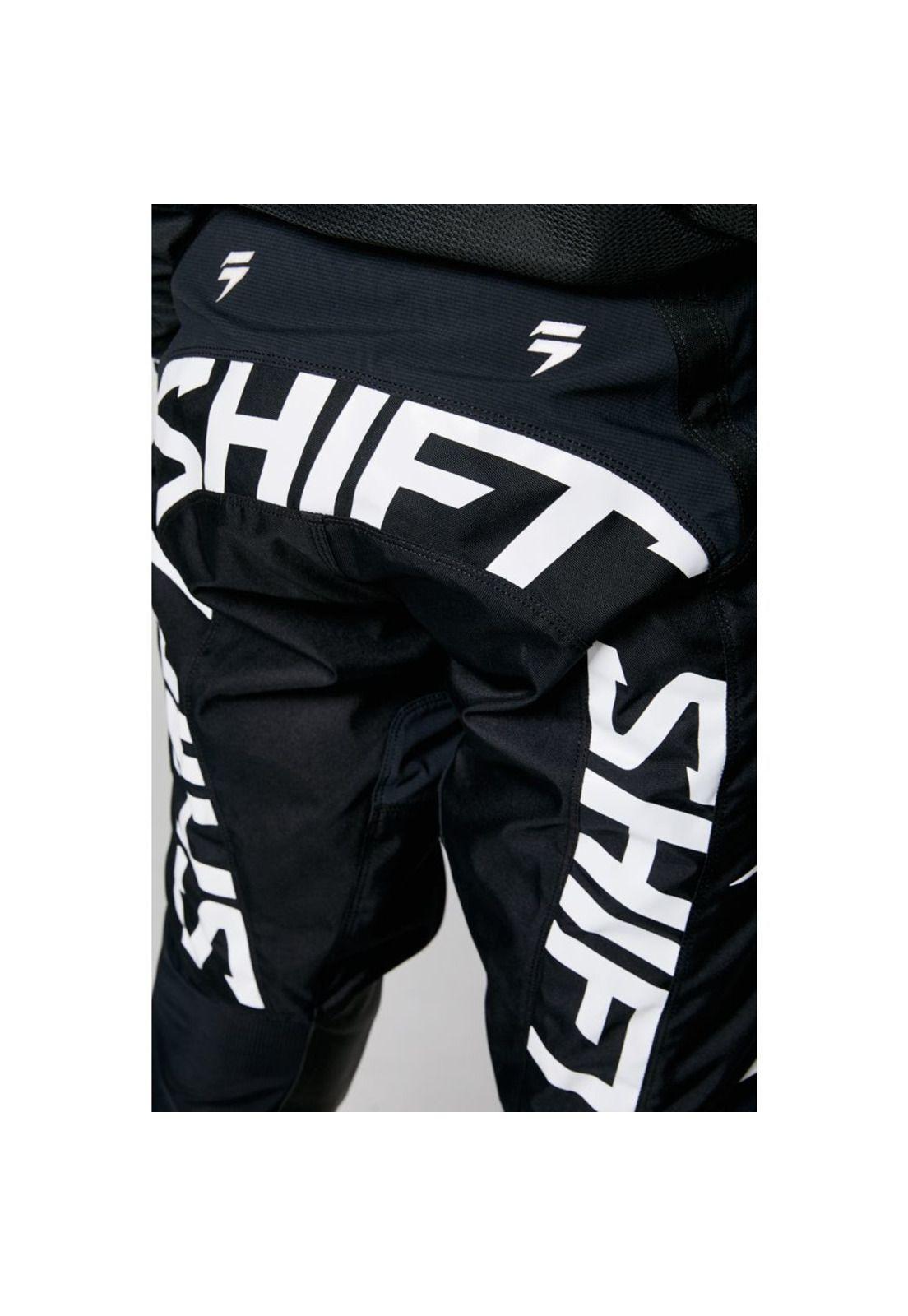Pantalon Moto White Label Rokr Negro Shift-4