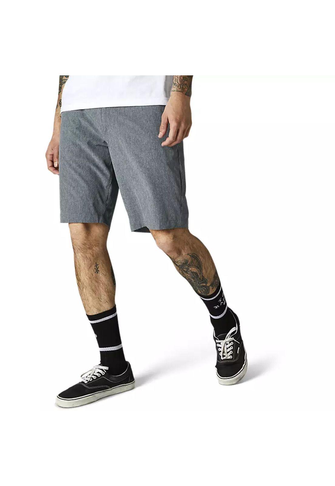 Short Lifestyle Essex Tech Stretch Gris Fox-2