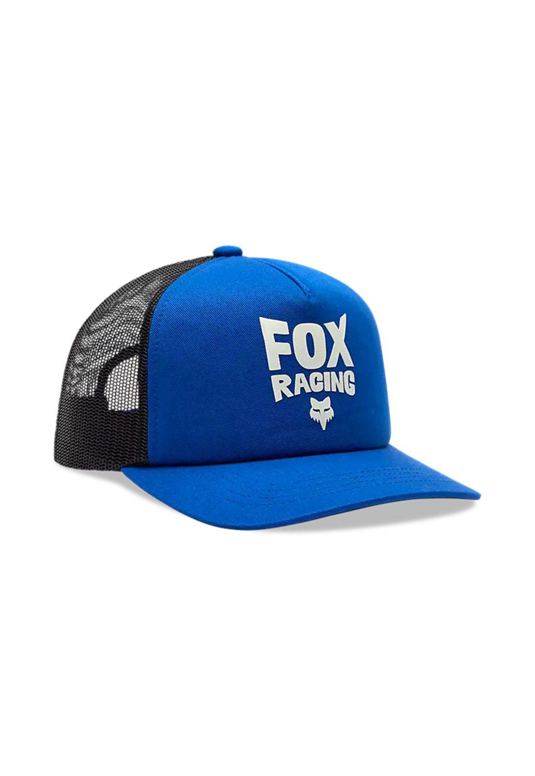 Gorro Jockey Lifestyle Niño Trucker Bolt Azul Fox-0