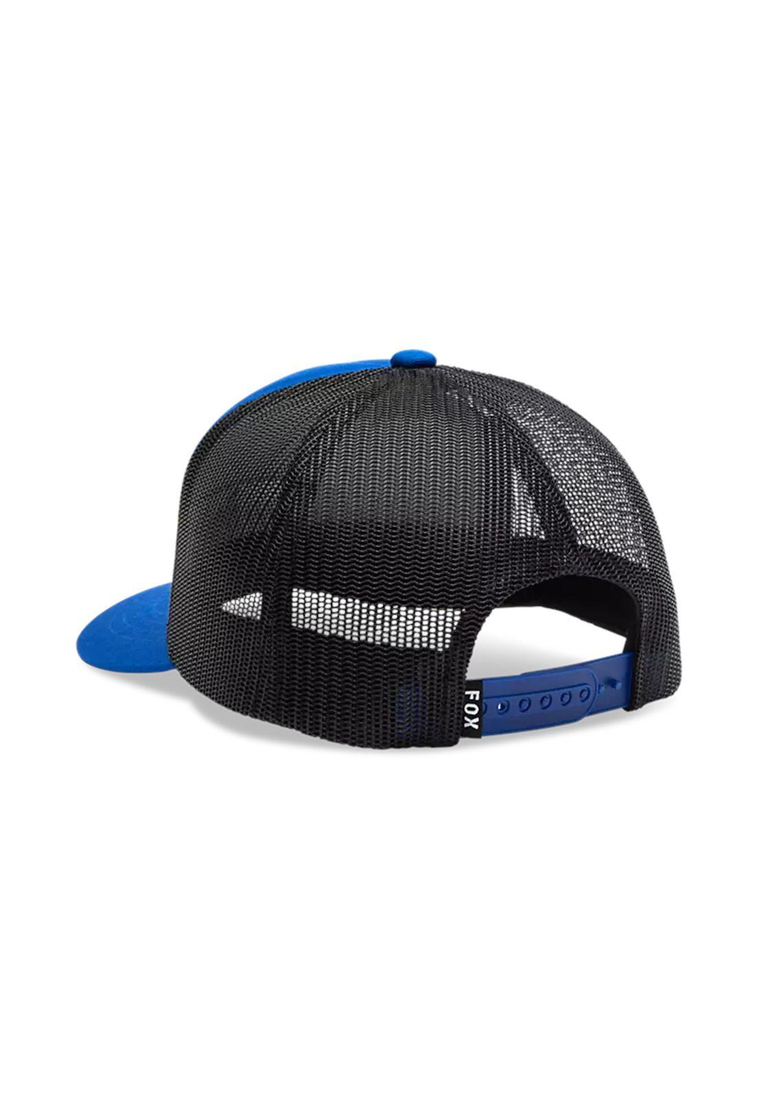 Gorro Jockey Lifestyle Niño Trucker Bolt Azul Fox-1