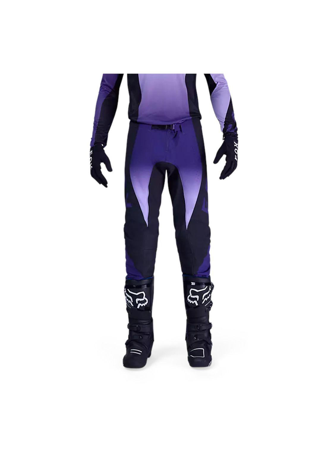 Pantalon Moto Flexair Spire Morado Fox-2
