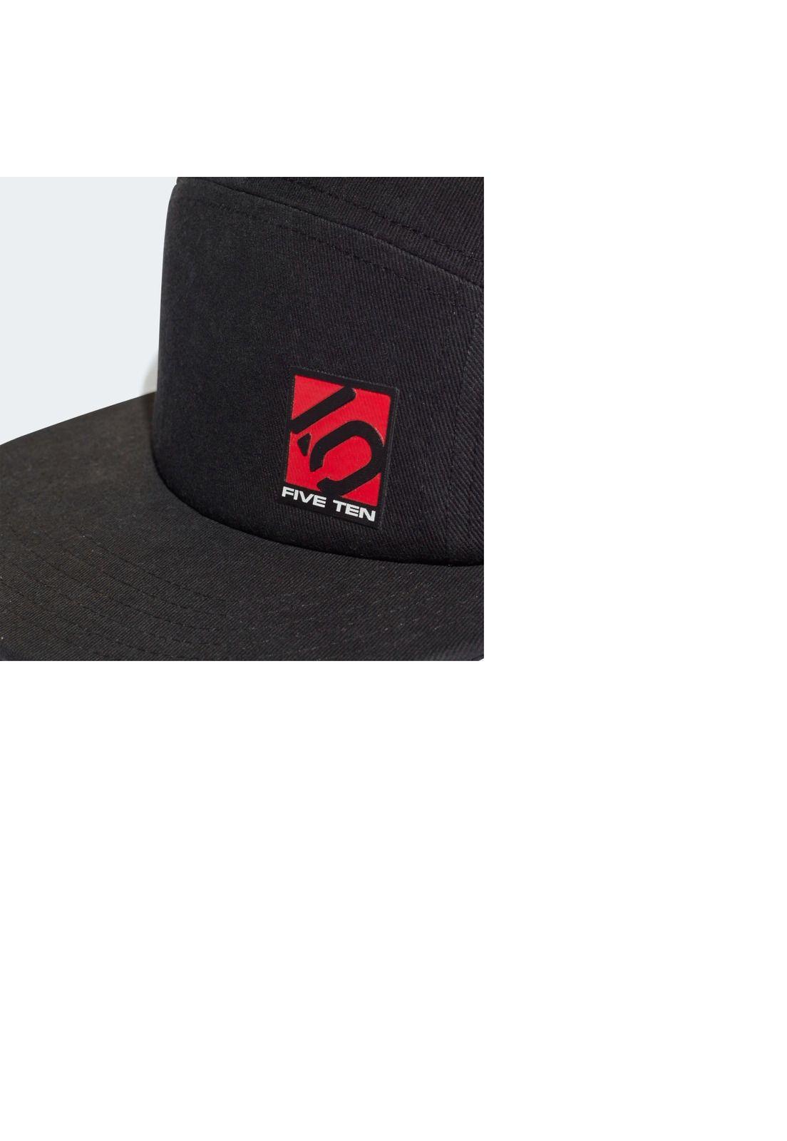 Gorro Jockey FivePanel Negro Five Ten-1