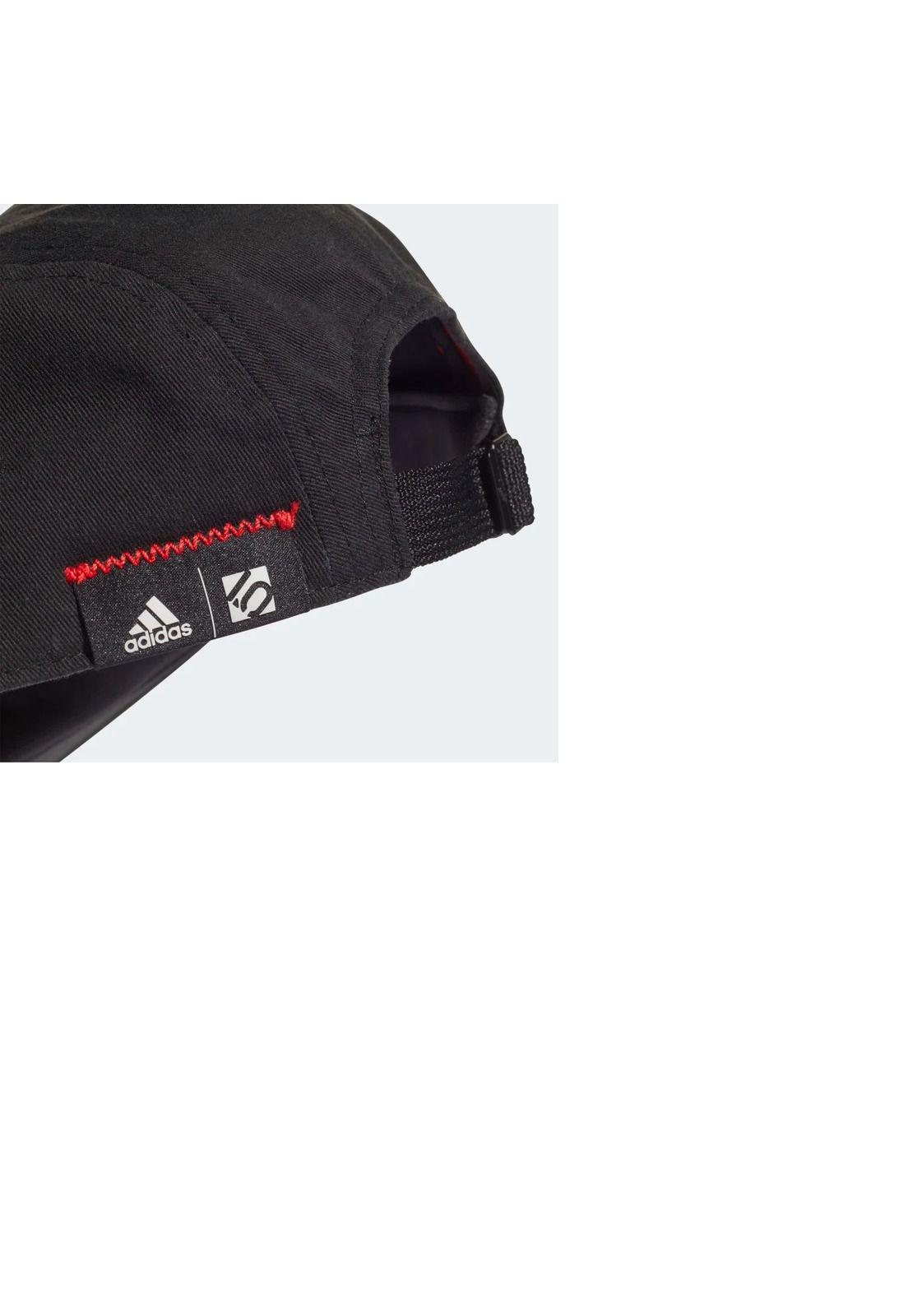 Gorro Jockey FivePanel Negro Five Ten-3