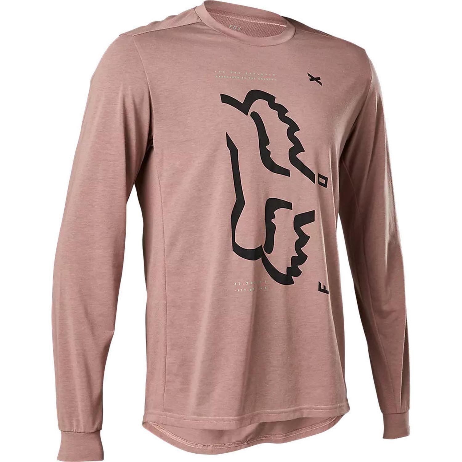 Polera Bicicleta Ranger Drirelease® Manga Larga Morado Fox-1
