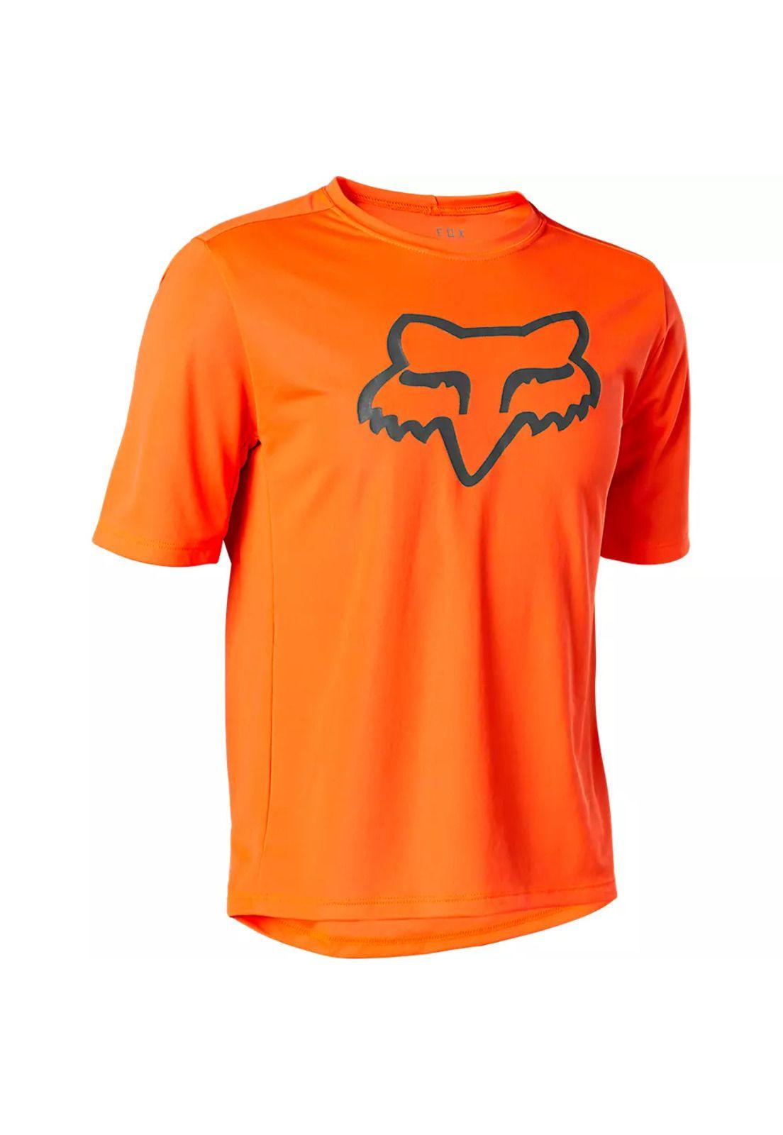 Polera Bicicleta Niño Ranger Naranjo Fox-0