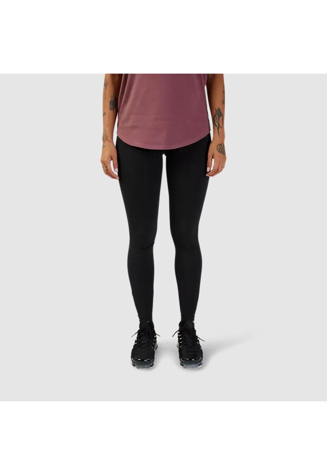 Calzas Lifestyle Mujer Absolute Negro Fox-0