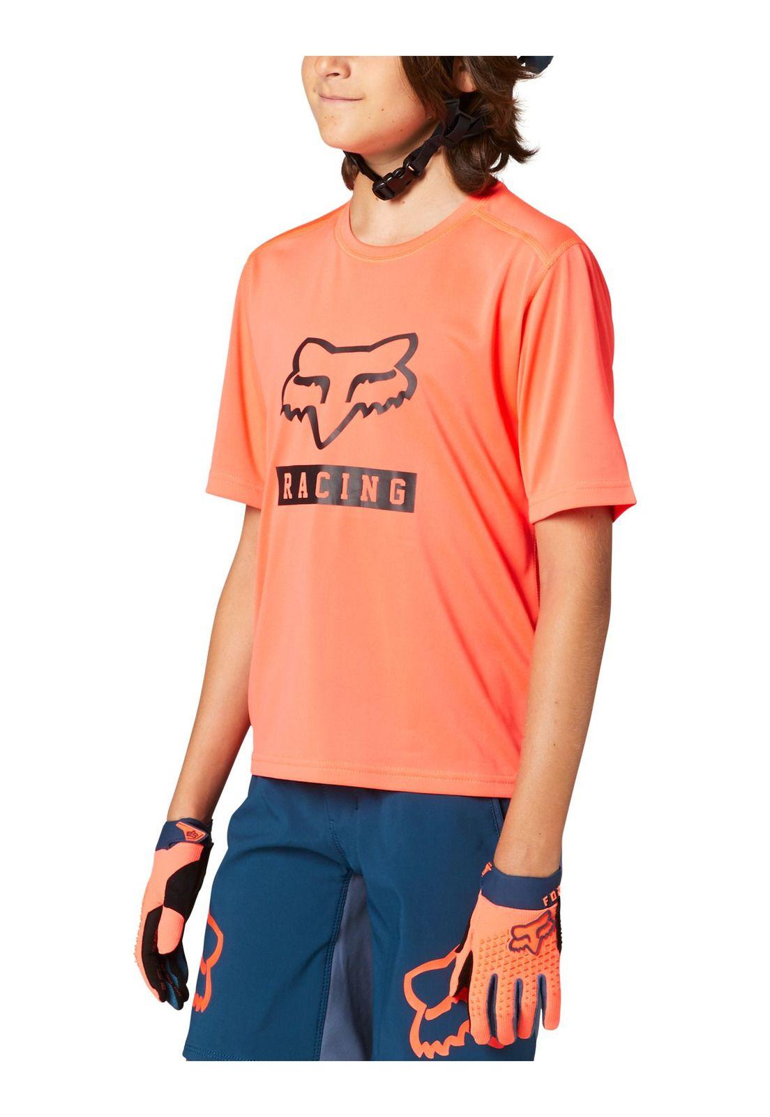 Polera Bicicleta Niño Ranger Rojo Fox-2
