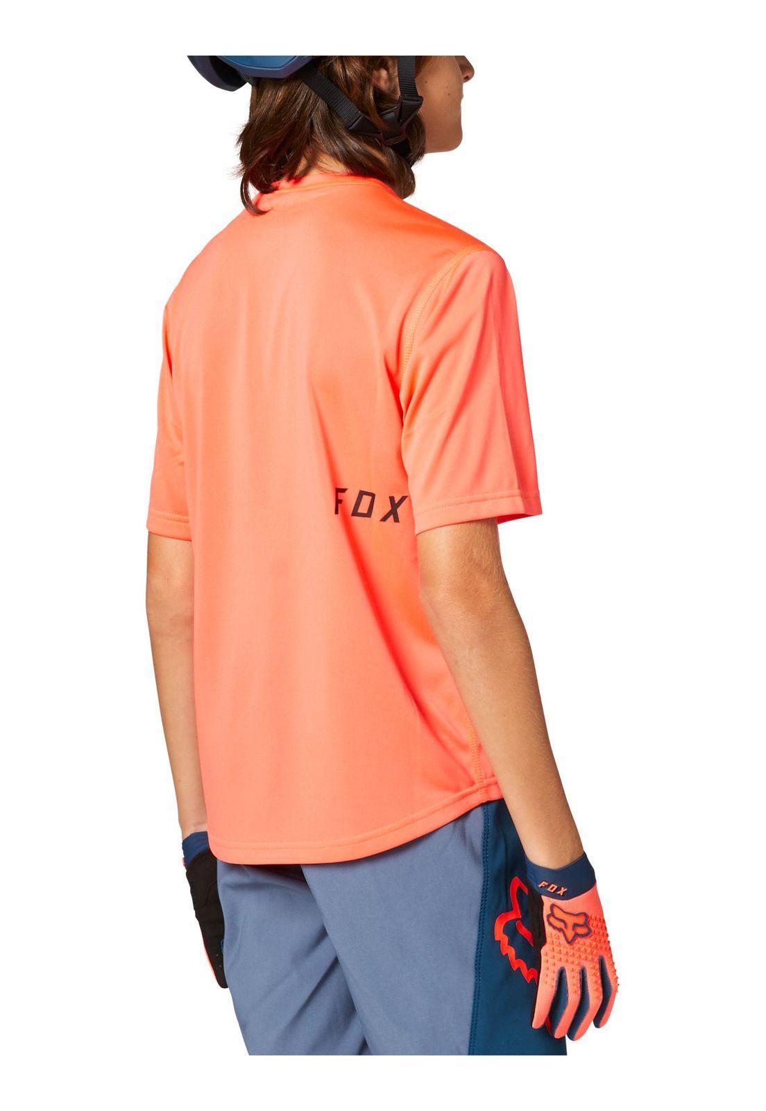 Polera Bicicleta Niño Ranger Rojo Fox-3