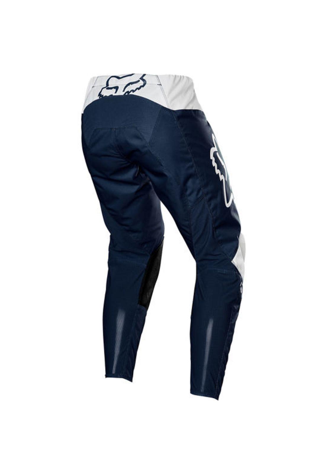 Pantalon Moto Niño 180 Prix Azul Fox-2
