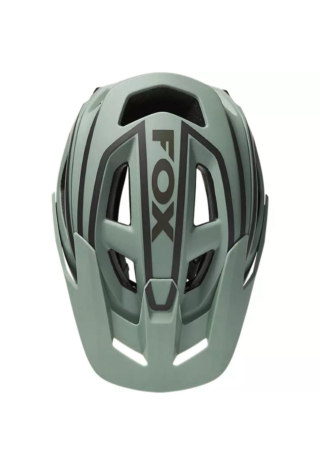 Casco Bicicleta Speedframe Pro Dvide Verde Fox-2