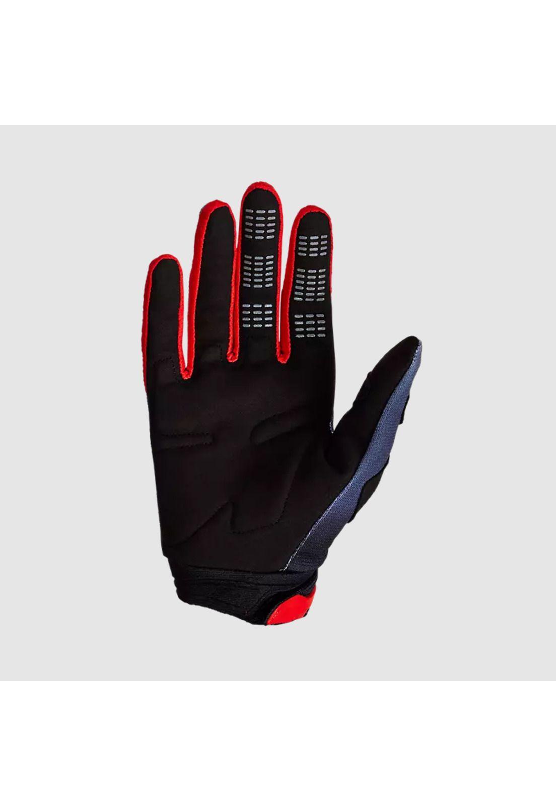 Guantes Moto 180 Interfere Rojo/Gris Fox-1