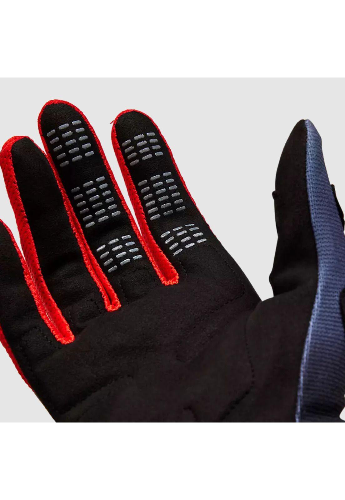 Guantes Moto 180 Interfere Rojo/Gris Fox-2