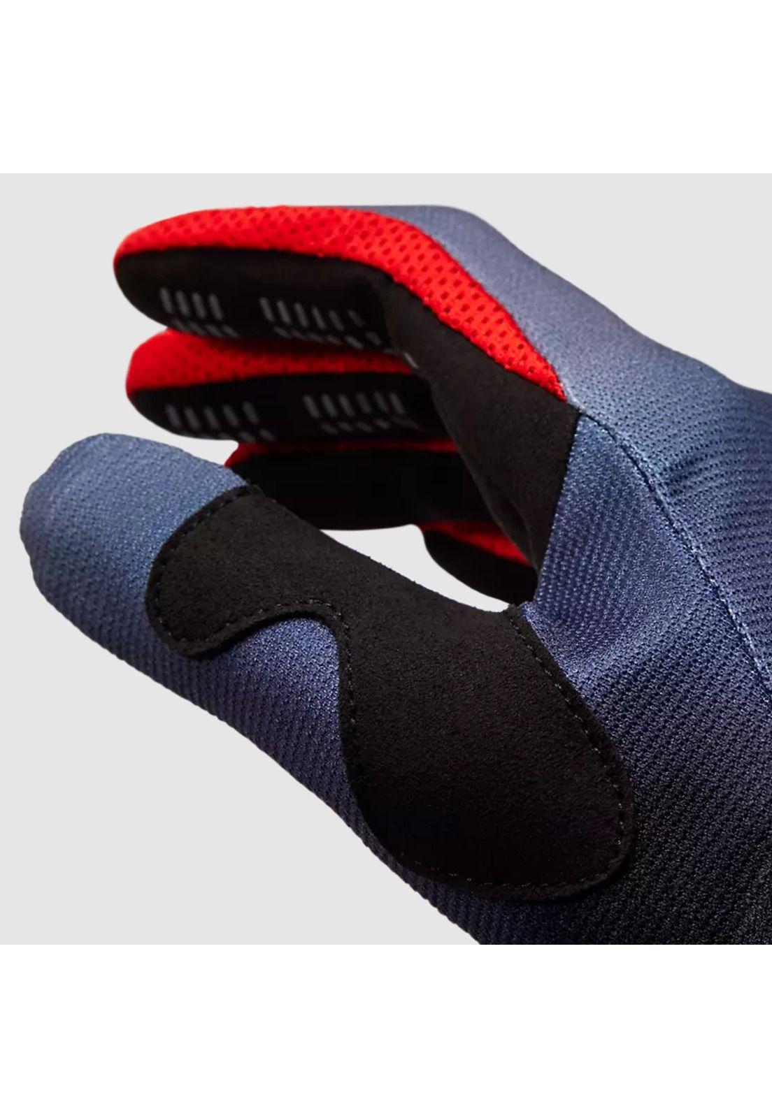 Guantes Moto 180 Interfere Rojo/Gris Fox-4