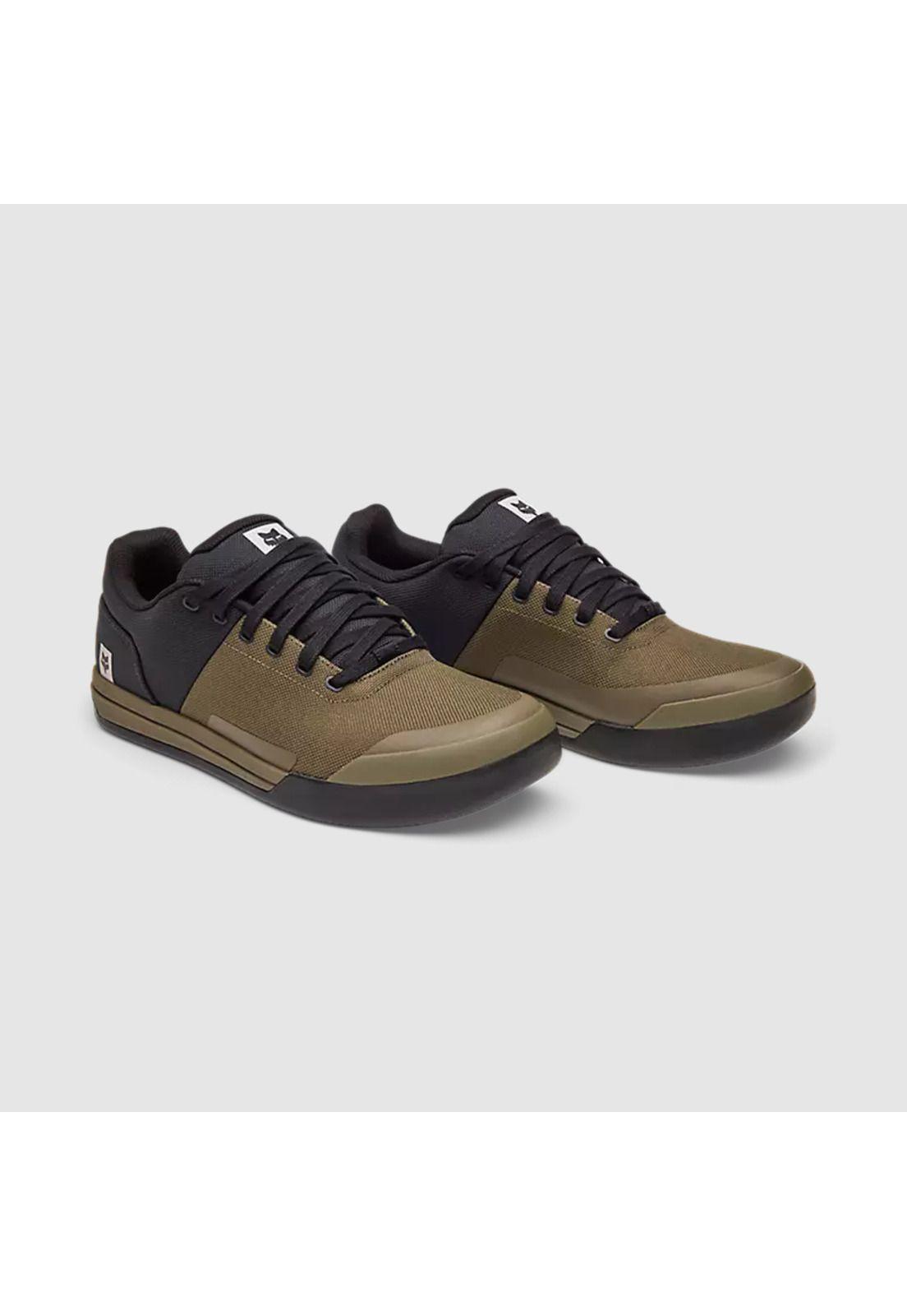 Zapatillas Bicicleta Union Canvas Verde Fox-3