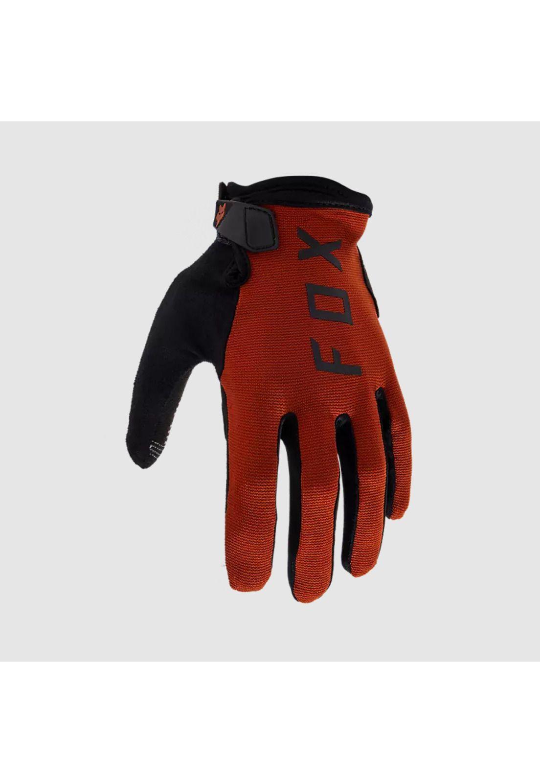 Guantes Bicicleta Ranger Gel Terracota Fox-0