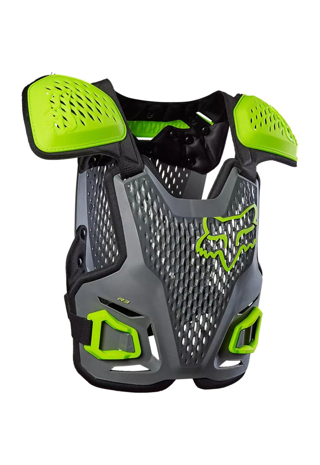 Jofa Moto Niño R3 Gris/Amarillo Fox-0