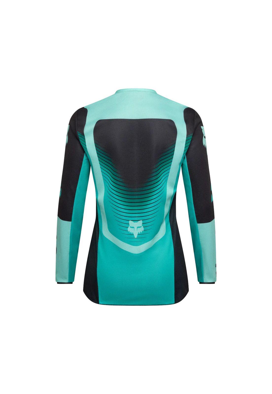Polera Moto Mujer 180 Collect Verde Fox-1
