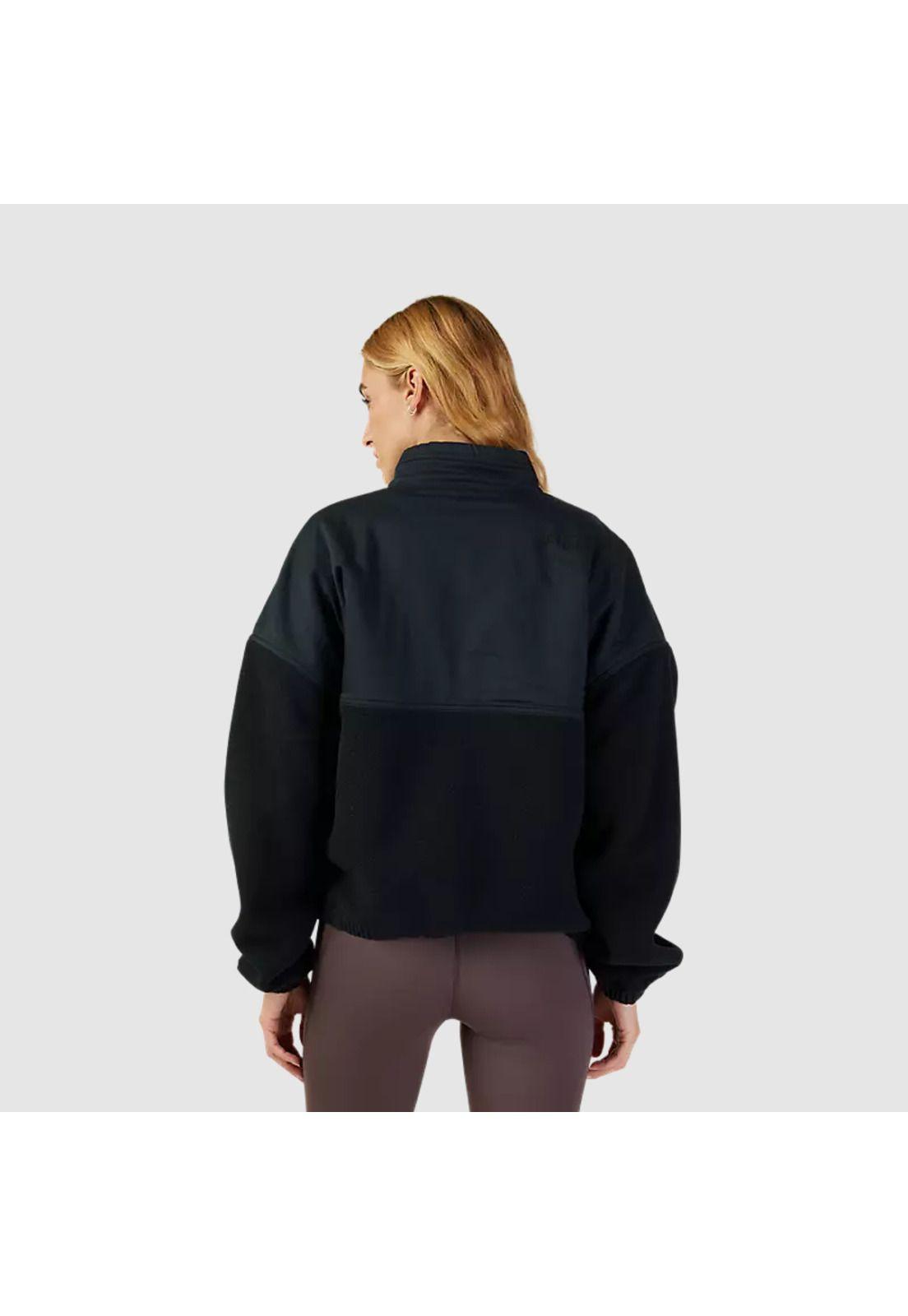 Chaqueta Lifestyle Mujer Survivalist Sherpa Negro Fox-2
