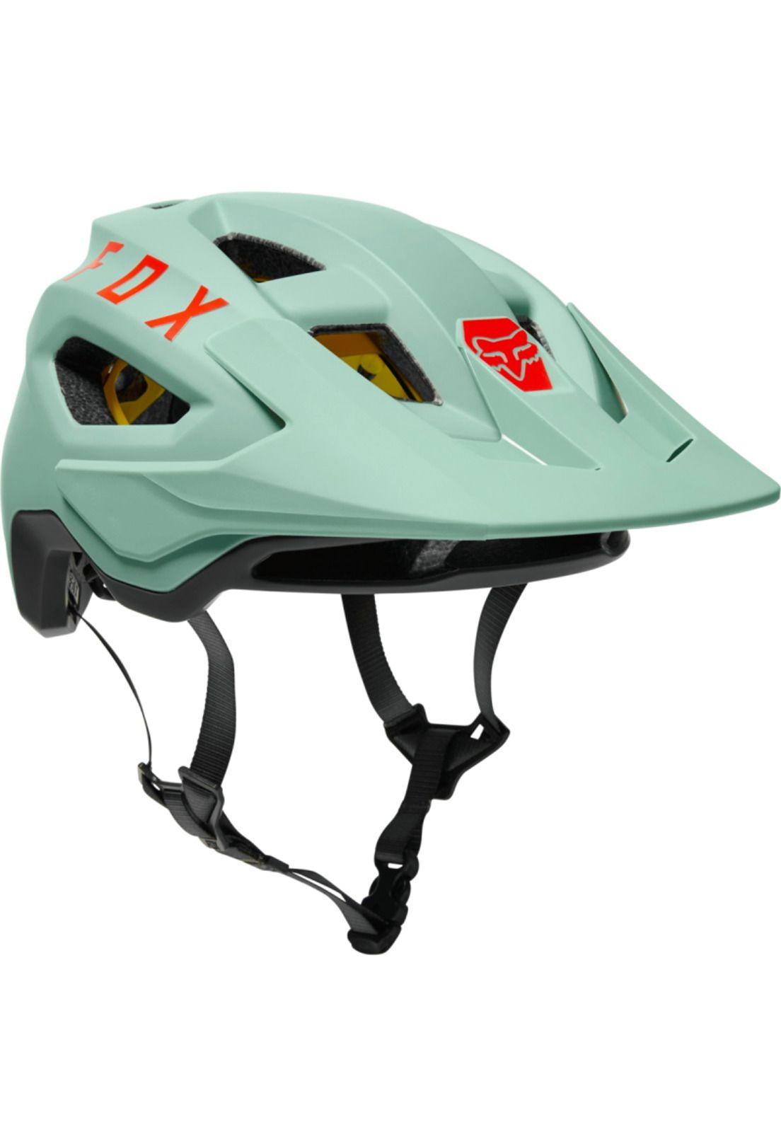 Casco Bicicleta Speedframe Mips Verde Agua Fox-0