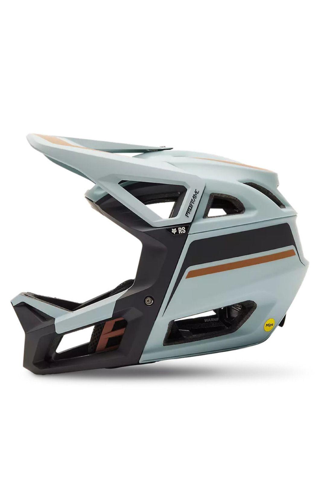 Casco Bicicleta Proframe RS Racik Gris Azulado/Negro Fox-2