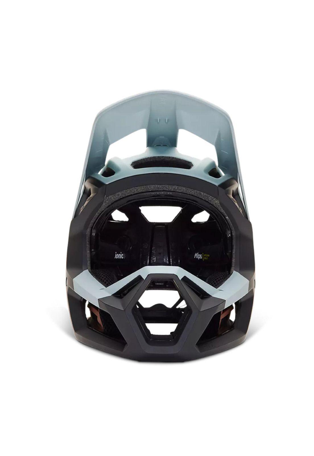 Casco Bicicleta Proframe RS Racik Gris Azulado/Negro Fox-3