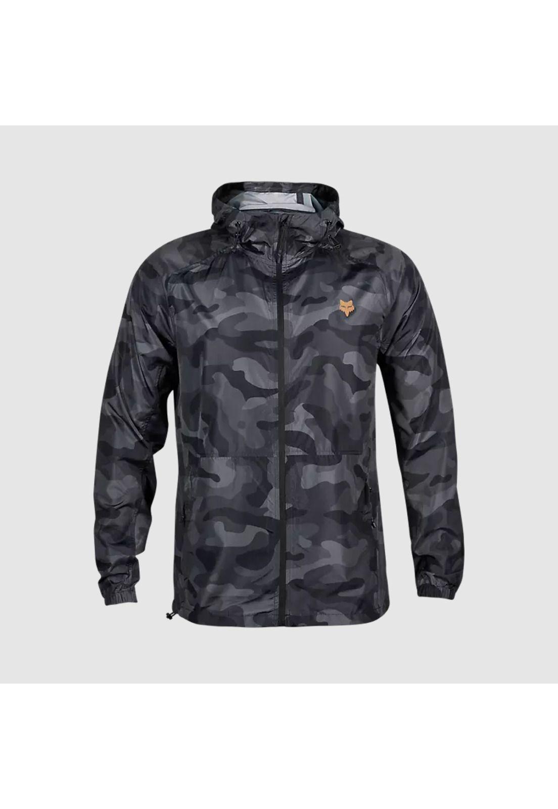 Chaqueta Lifestyle Cortavientos Fox Head Camo Negro Fox-0