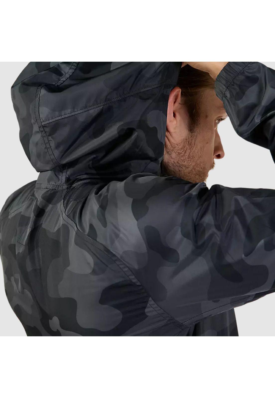 Chaqueta Lifestyle Cortavientos Fox Head Camo Negro Fox-5